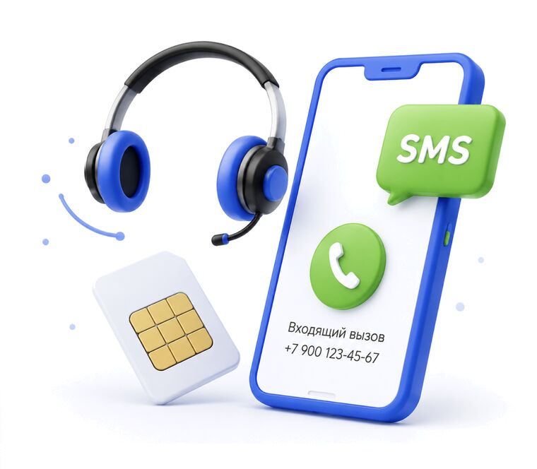 ������ SMS � ������